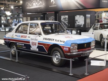 Peugeot 504 w Rajdzie Tour Auto 2018